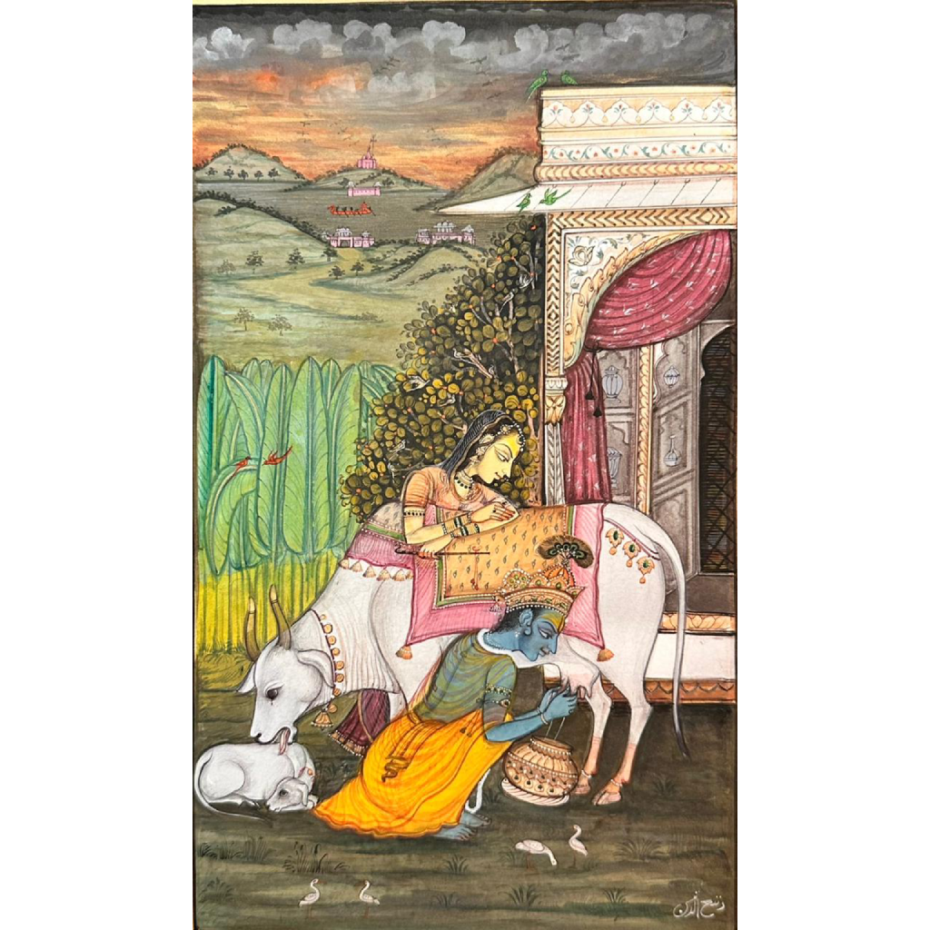 Krishangarh Radha Krishan Love scene (Copy)